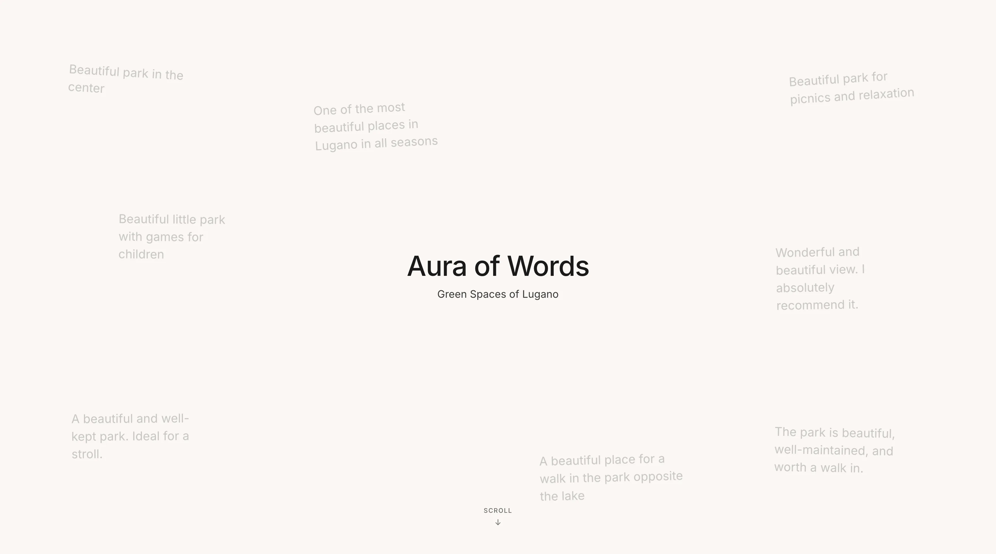 An Aura of Words image
